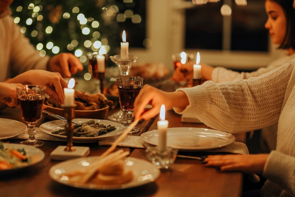Montalbano Festive menu for bookings over 14 guests
